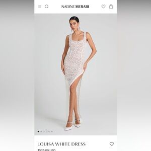 Nadine Merabi Louisa Dress size L (10)